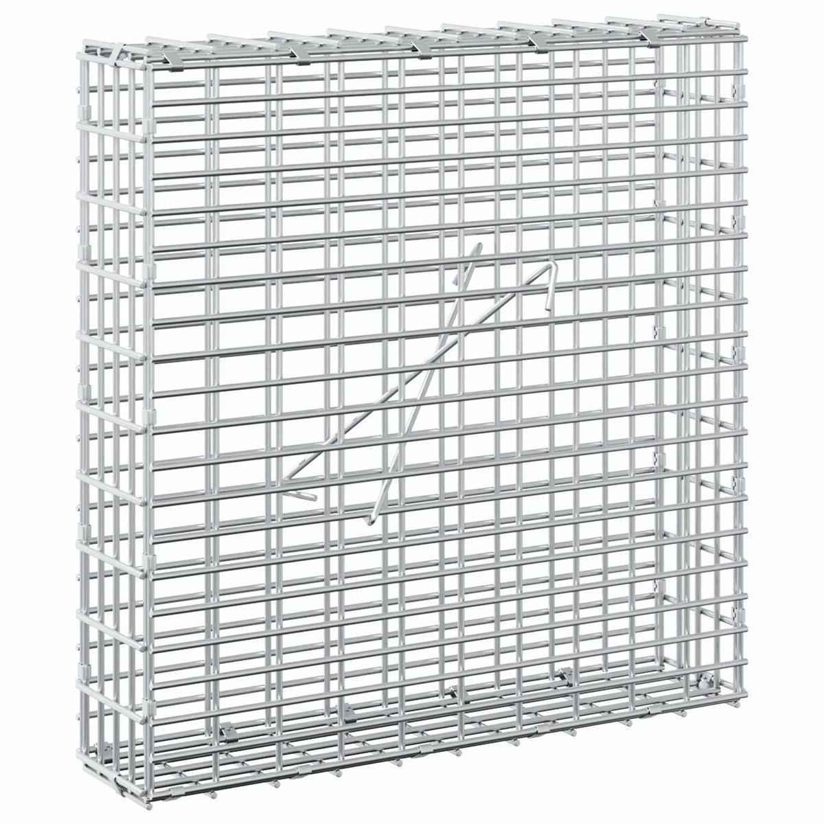 Gabion with 3.5 mm Wire and 5x2.5 cm Mesh 50x10x50 cm 50 cm