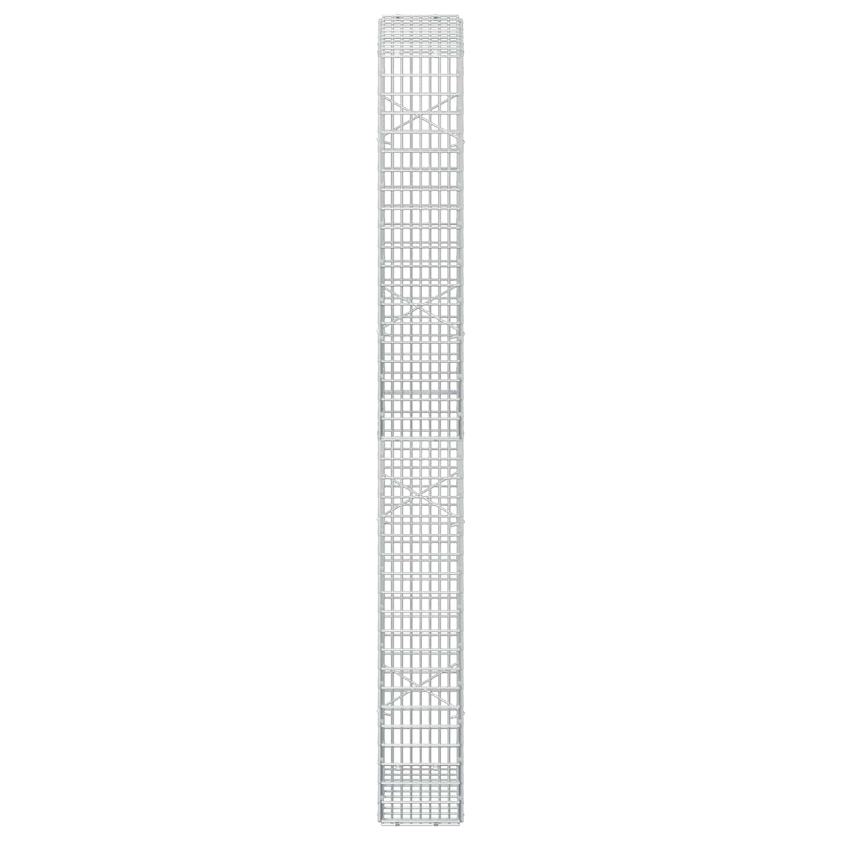 Gabion with 3.5 mm Wire and 5x2.5 cm Mesh 50x20x200 cm 50 cm