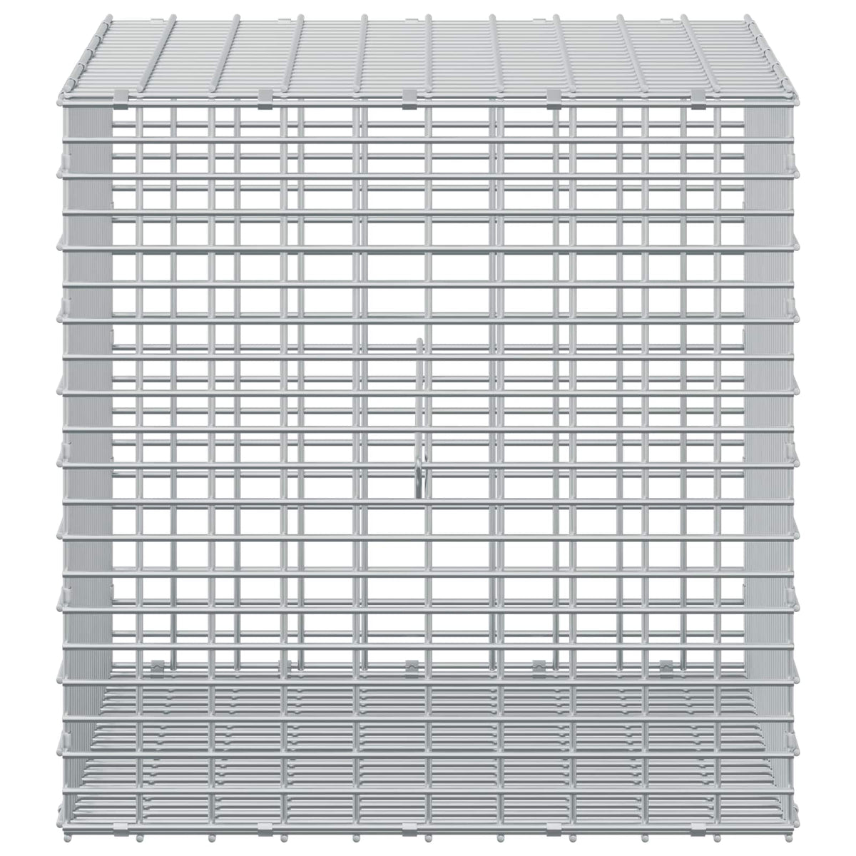 vidaXL Gabion with 3.5 mm Wire and 5x2.5 cm Mesh 50x50x50 cm 3