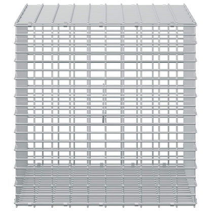 vidaXL Gabion with 3.5 mm Wire and 5x2.5 cm Mesh 50x50x50 cm 3