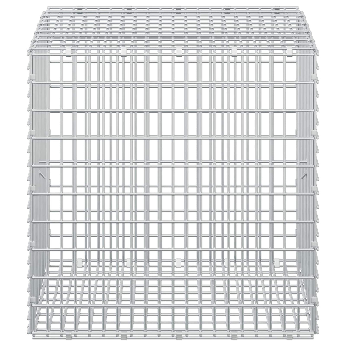 vidaXL Gabion with 3.5 mm Wire and 5x2.5 cm Mesh 50x50x50 cm 4
