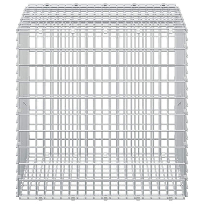 vidaXL Gabion with 3.5 mm Wire and 5x2.5 cm Mesh 50x50x50 cm 4