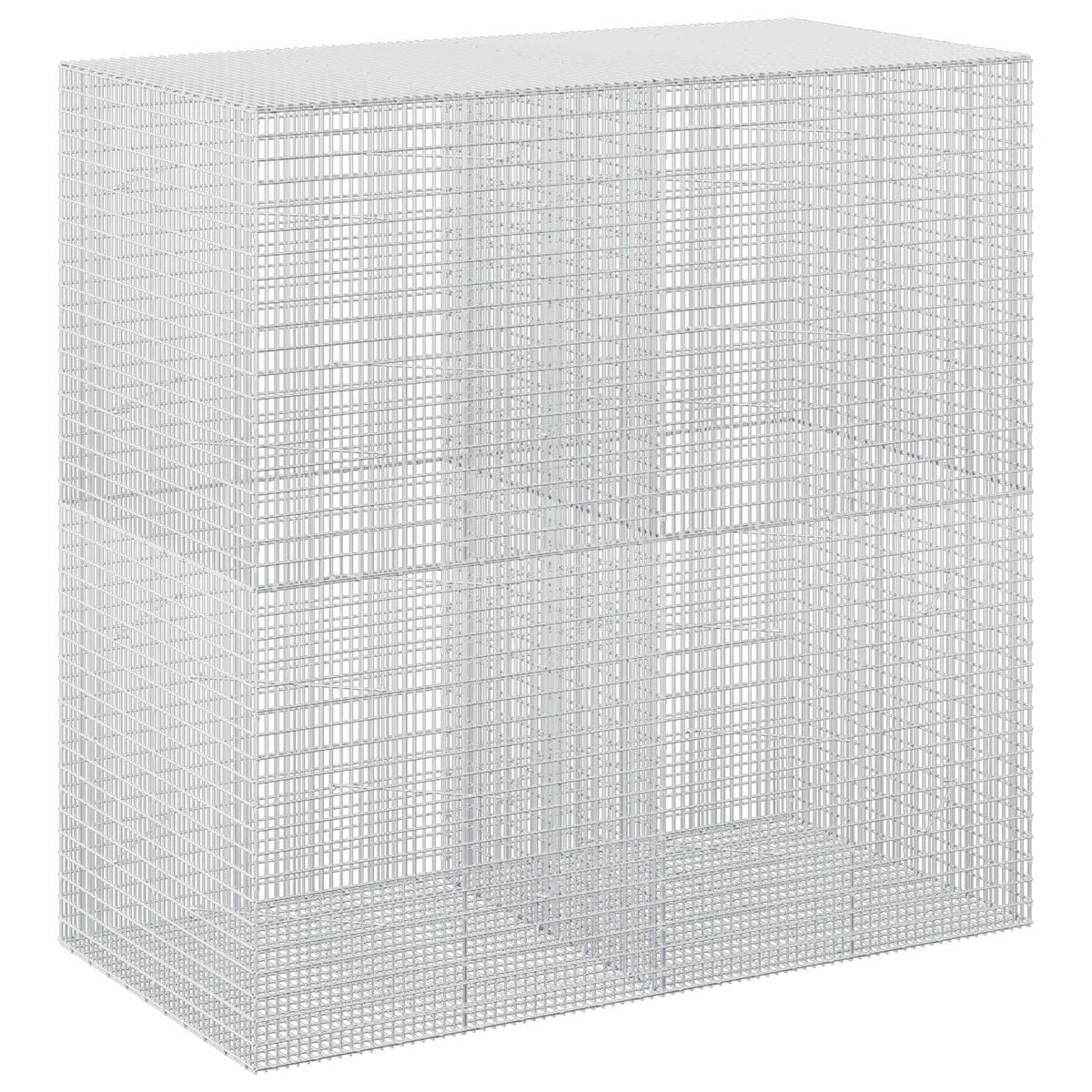 Gabion with 3.5 mm Wire and 5x2.5 cm Mesh 50x100x200 cm 200 cm
