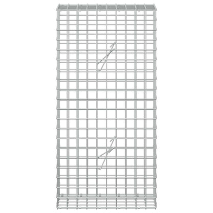 Gabion with 3.5 mm Wire and 5x5 cm Mesh 50x20x100 cm 50 cm