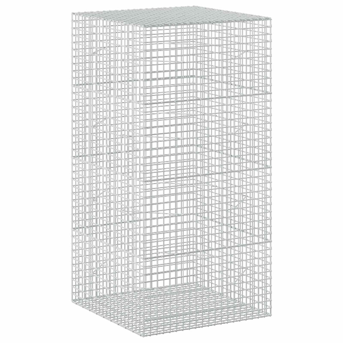 Gabion with 3.5 mm Wire and 5x5 cm Mesh 50x100x200 cm 100 cm