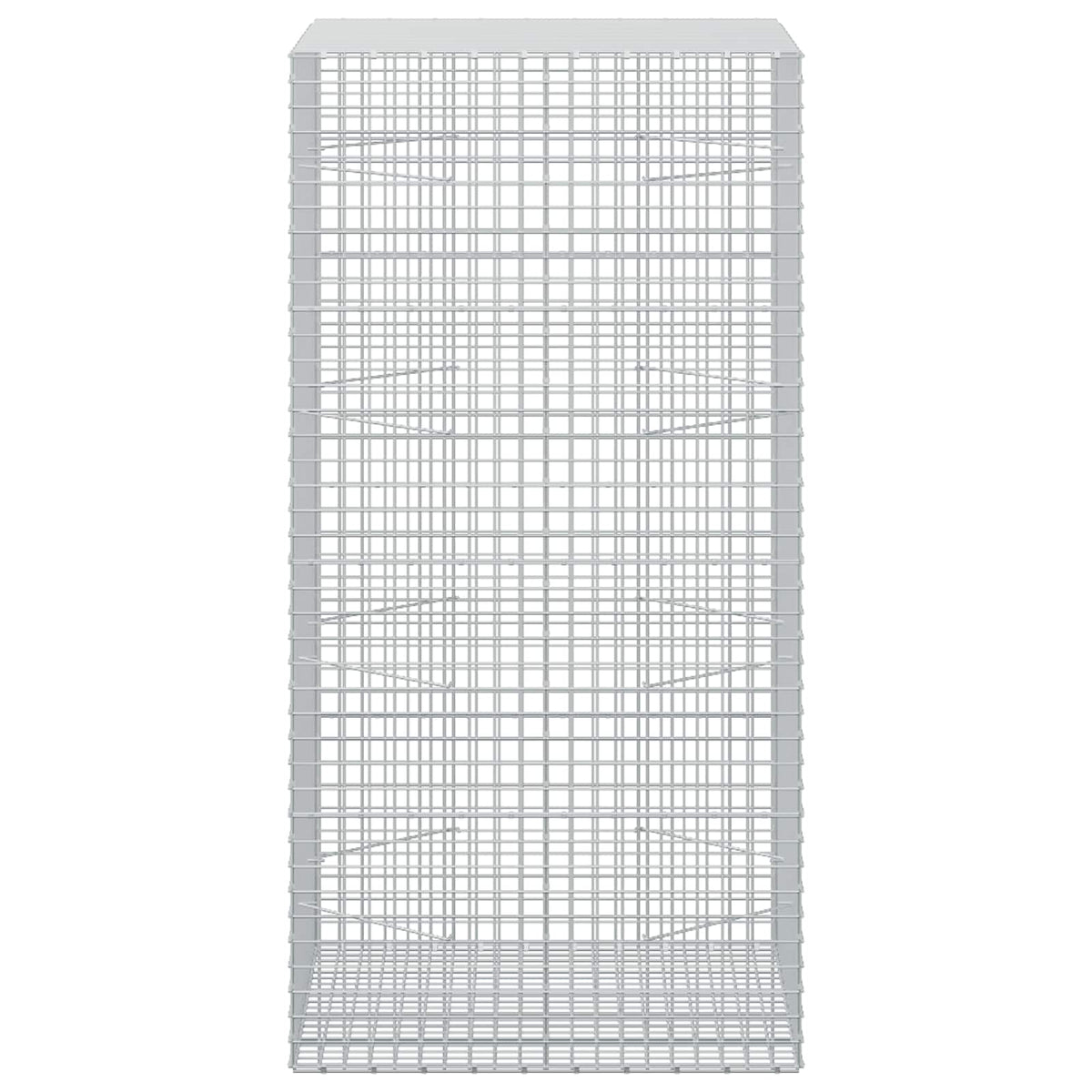 Gabion with 3.5 mm Wire and 5x5 cm Mesh 50x100x200 cm 100 cm