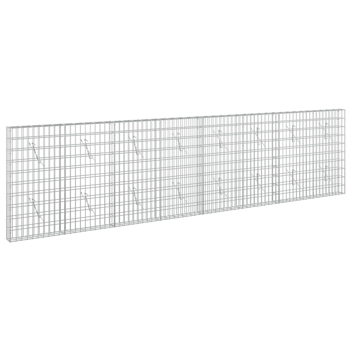 Gabion with 3.5 mm Wire and 5x10 cm Mesh 50x10x100 cm 400 cm