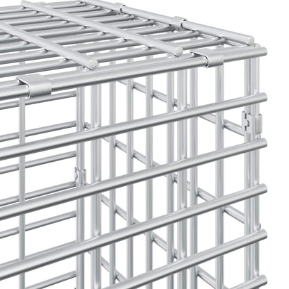vidaXL Gabion with 3.5 mm Wire and 5x10 cm Mesh 50x10x150 cm 5