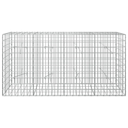 Gabion with 3.5 mm Wire and 5x10 cm Mesh 50x20x100 cm 200 cm