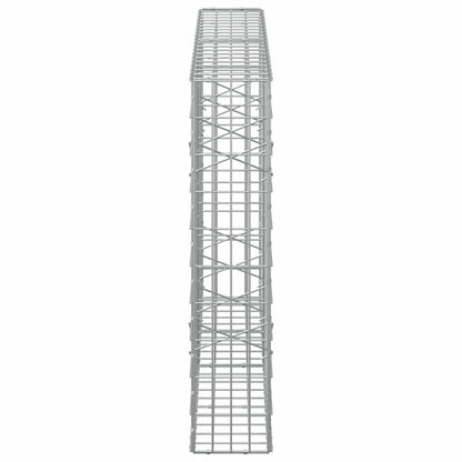 Gabion with 3.5 mm Wire and 5x10 cm Mesh 50x20x100 cm 200 cm