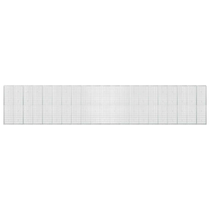 Gabion with 3.5 mm Wire and 5x10 cm Mesh 1050x30x200 cm 1050 cm