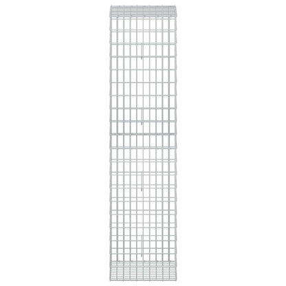 Gabion with 3.5 mm Wire and 5x10 cm Mesh 50x50x200 cm 50 cm