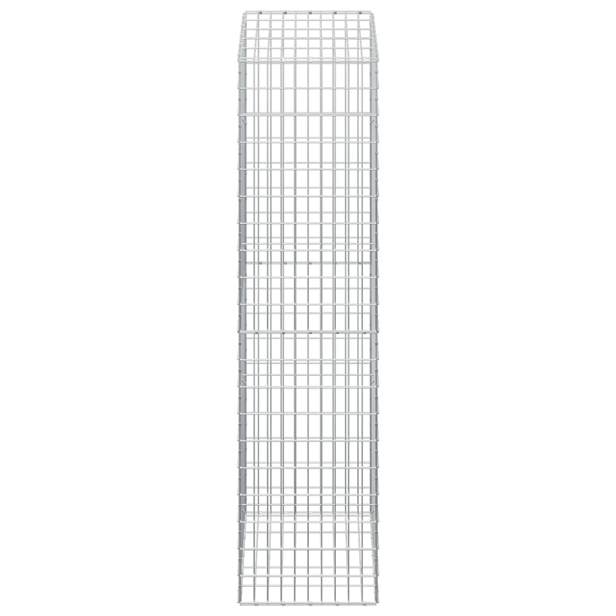 Gabion with 3.5 mm Wire and 5x10 cm Mesh 50x50x200 cm 50 cm