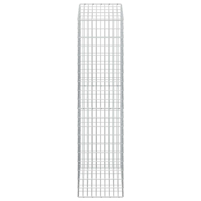Gabion with 3.5 mm Wire and 5x10 cm Mesh 50x50x200 cm 50 cm