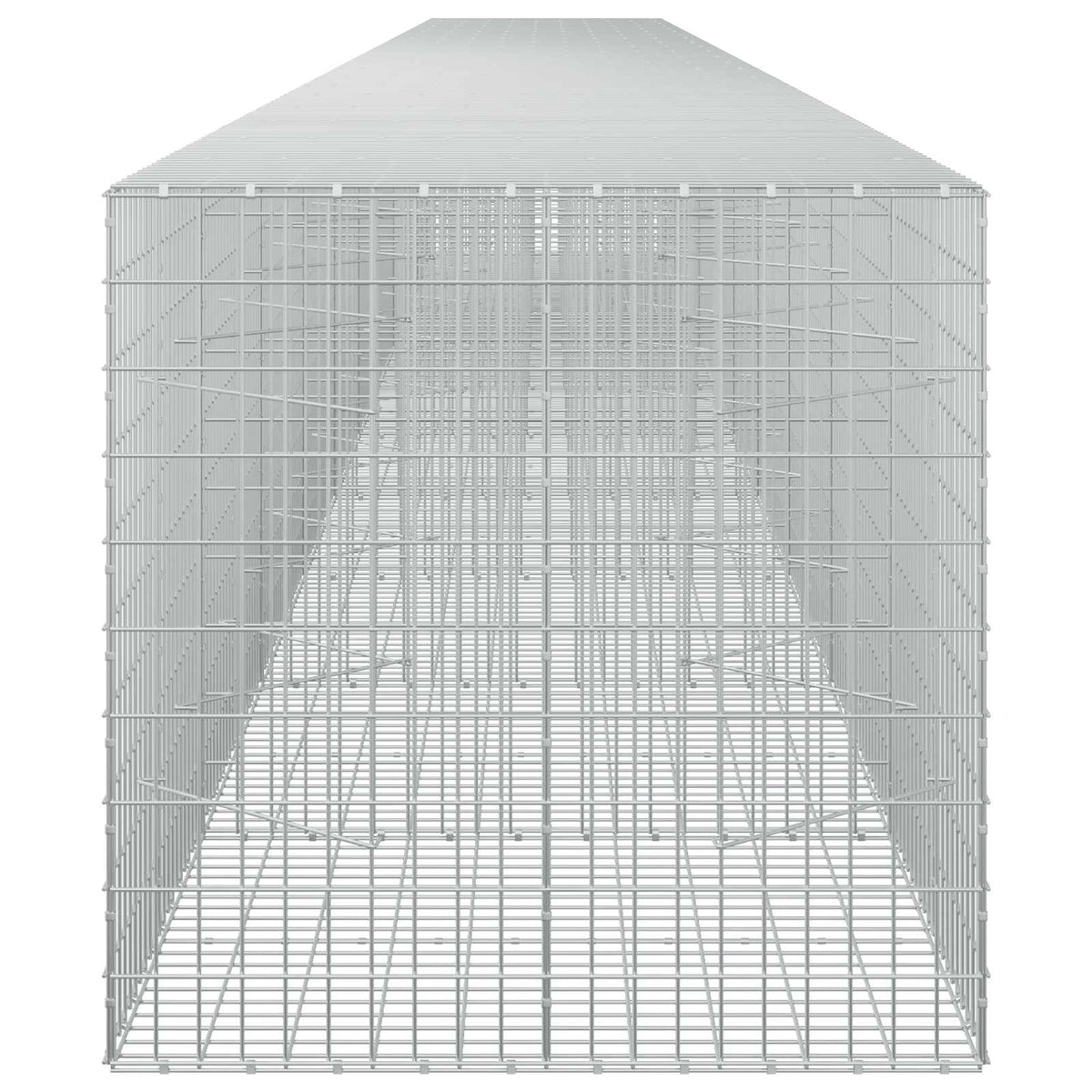 Gabion with 3.5 mm Wire and 5x10 cm Mesh 1050x100x100 cm 1050 cm