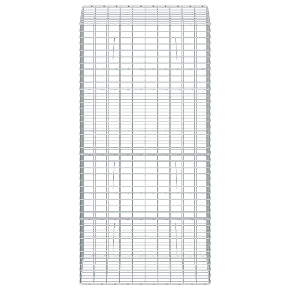 Gabion with 3.5 mm Wire and 5x10 cm Mesh 50x100x200 cm 50 cm
