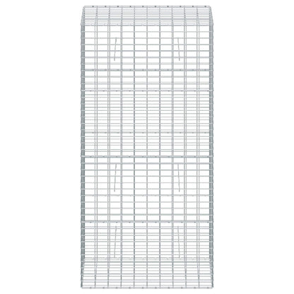 Gabion with 3.5 mm Wire and 5x10 cm Mesh 50x100x200 cm 50 cm