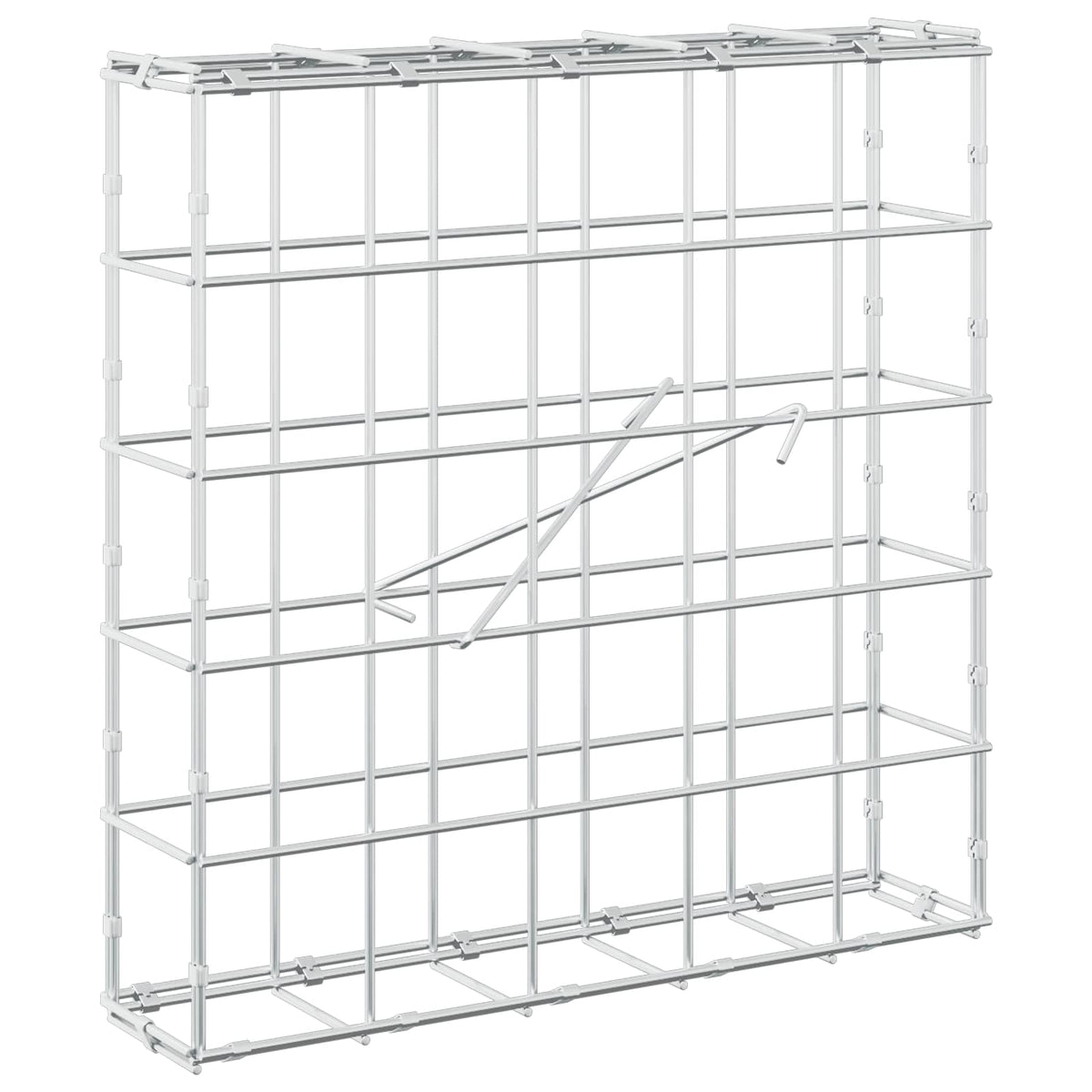 Gabion with 3.5 mm Wire and 10x10 cm Mesh 50x10x50 cm Height 50 cm Thickness 10 cm 50–1000 cm 50 cm