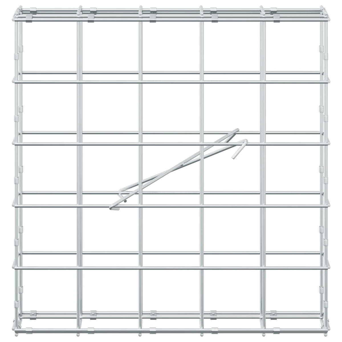 Gabion with 3.5 mm Wire and 10x10 cm Mesh 50x10x50 cm Height 50 cm Thickness 10 cm 50–1000 cm 50 cm