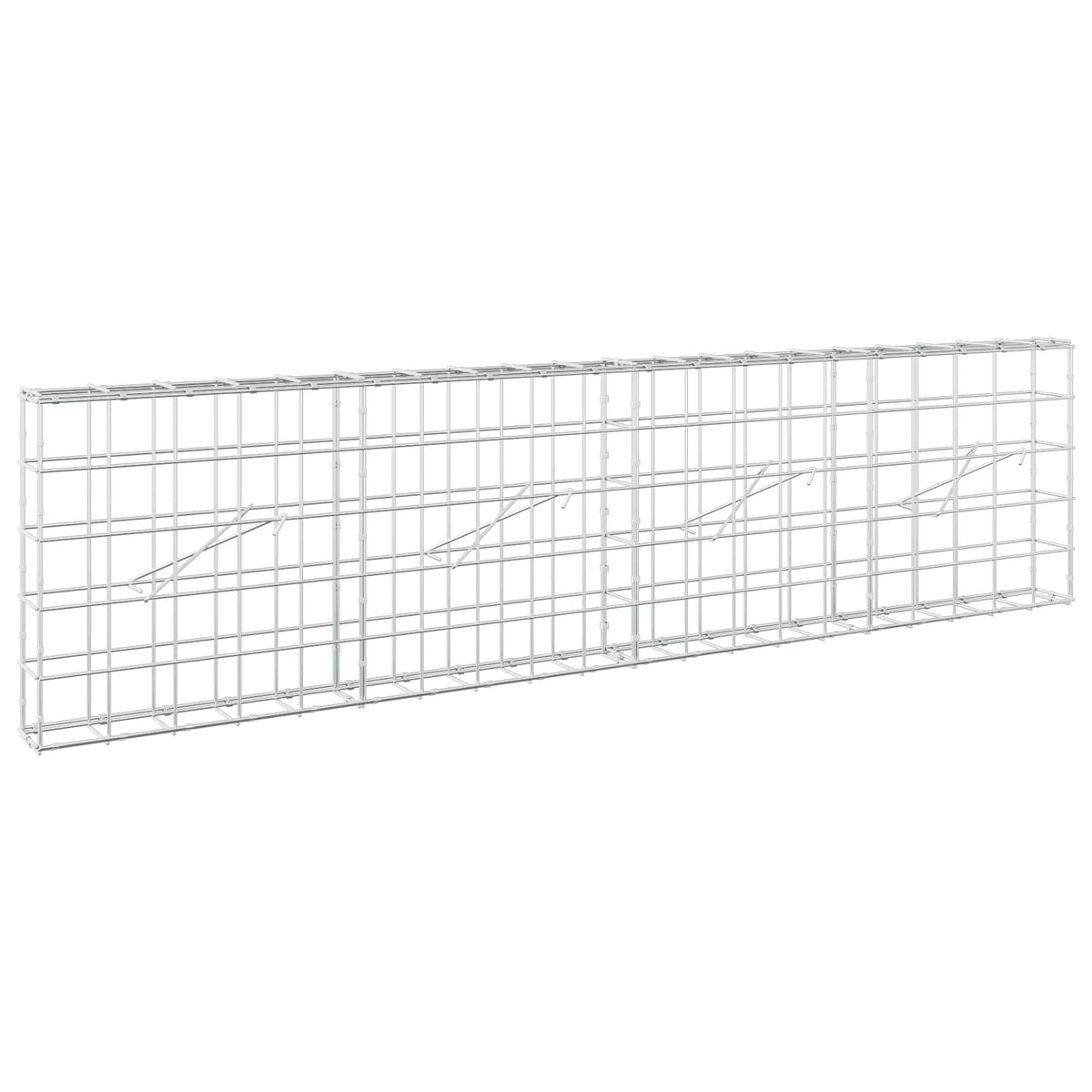 Gabion with 3.5 mm Wire and 10x10 cm Mesh 50x10x50 cm Height 50 cm Thickness 10 cm 50–1000 cm 200 cm