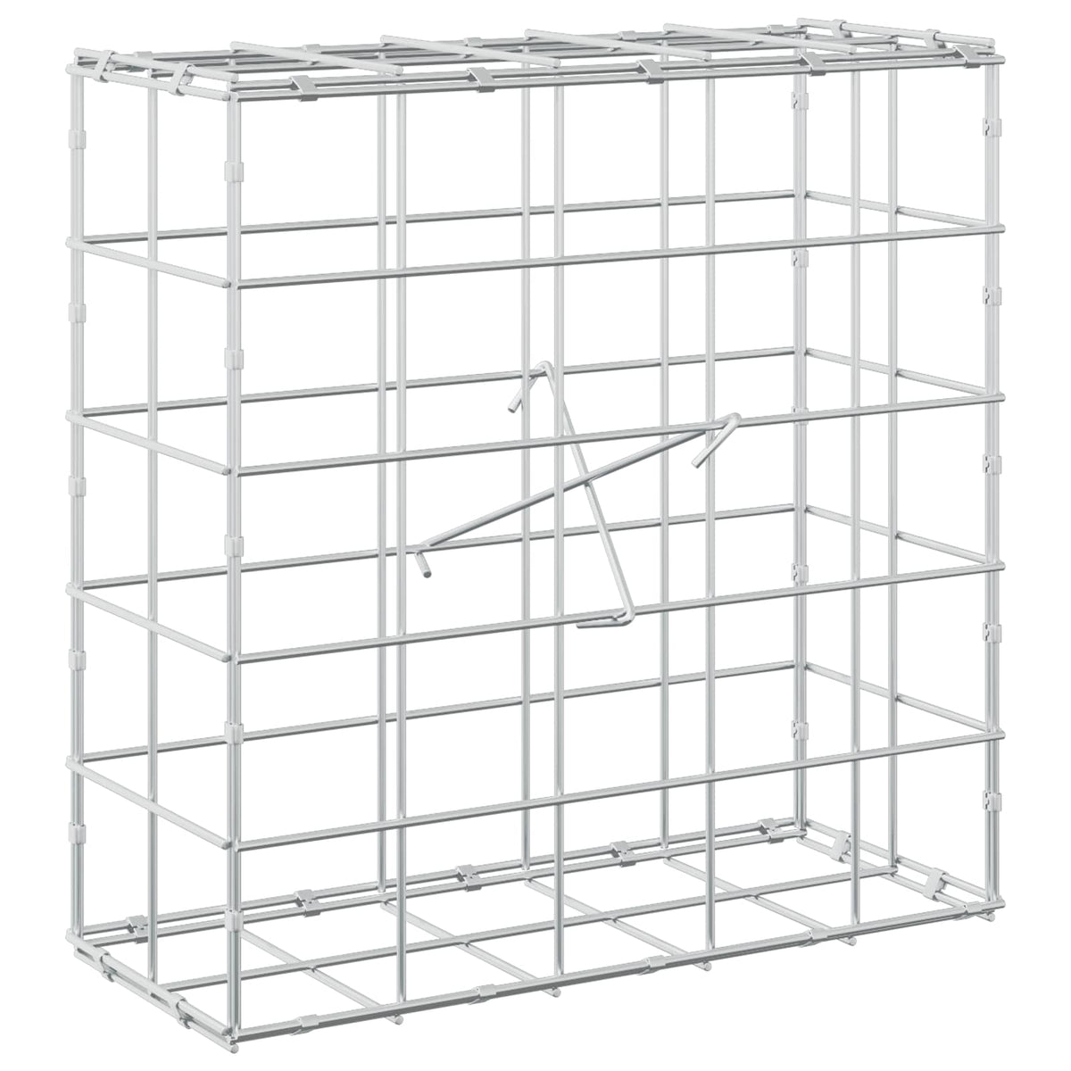 vidaXL Gabion with 3.5 mm Wire and 10x10 cm Mesh 50x20x50 cm 2