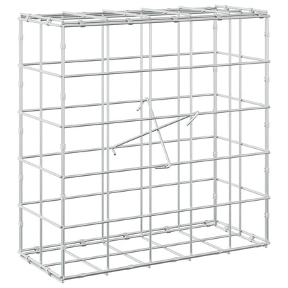 vidaXL Gabion with 3.5 mm Wire and 10x10 cm Mesh 50x20x50 cm 2