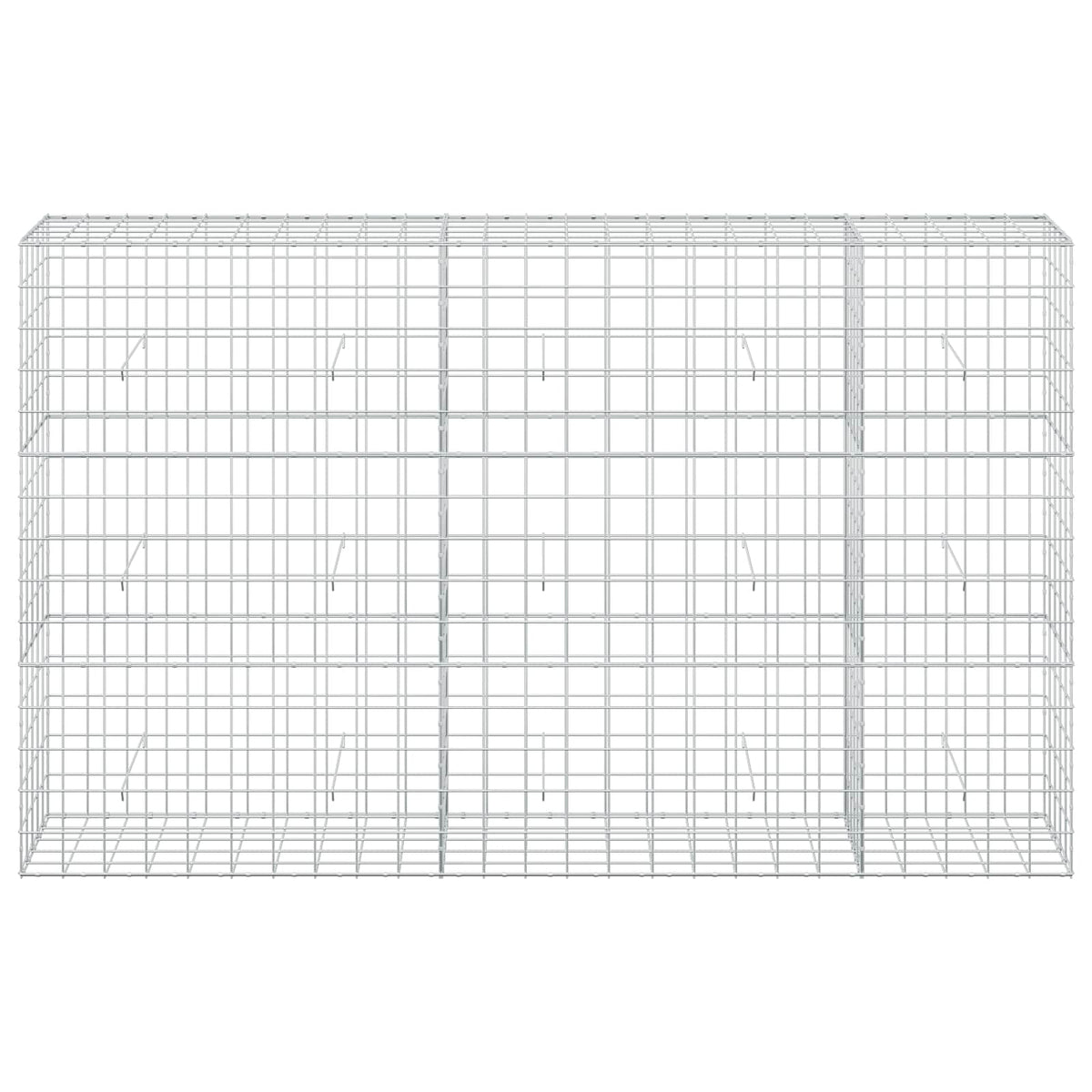 Gabion with 3.5 mm Wire and 10x10 cm Mesh 50x50x150 cm 250 cm
