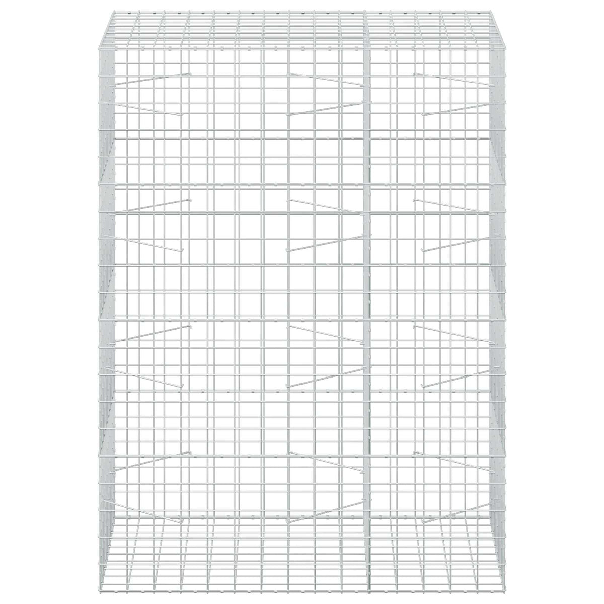 Gabion with 3.5 mm Wire and 10x10 cm Mesh 50x100x200 cm 150 cm