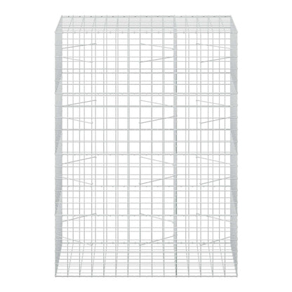 Gabion with 3.5 mm Wire and 10x10 cm Mesh 50x100x200 cm 150 cm