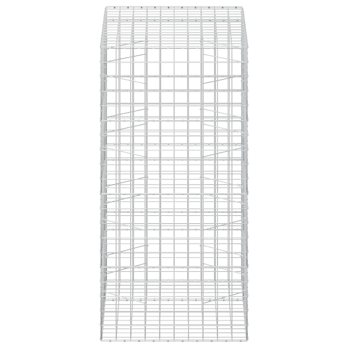 Gabion with 3.5 mm Wire and 10x10 cm Mesh 50x100x200 cm 150 cm
