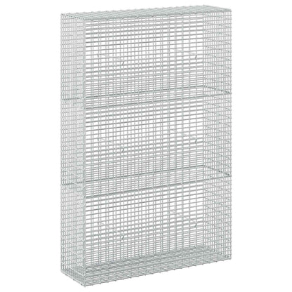 Gabion with 5 mm Wire and 5x2.5 cm Mesh 100x30x150 cm 100 cm