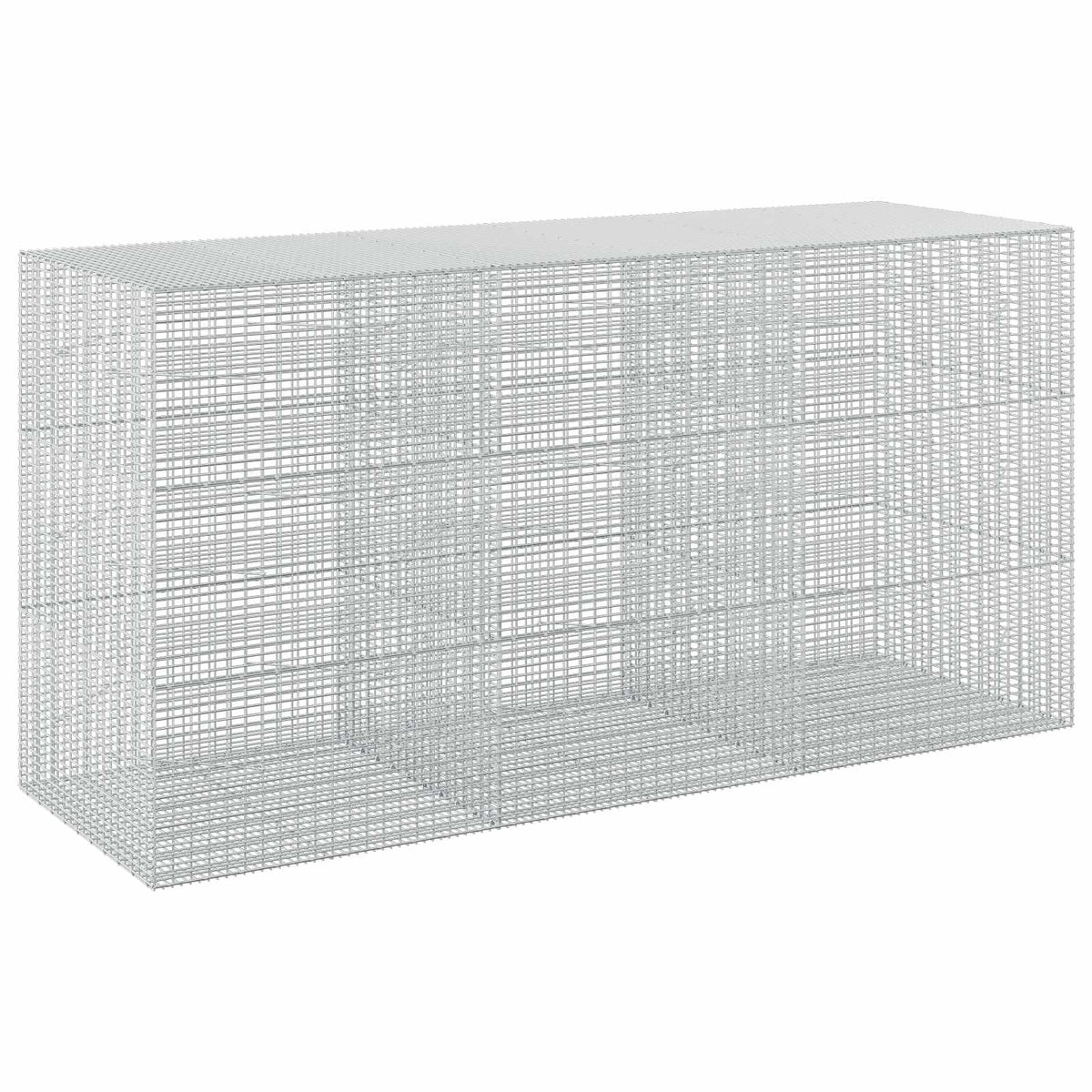 Gabion with 5 mm Wire and 5x2.5 cm Mesh 50x100x150 cm 300 cm