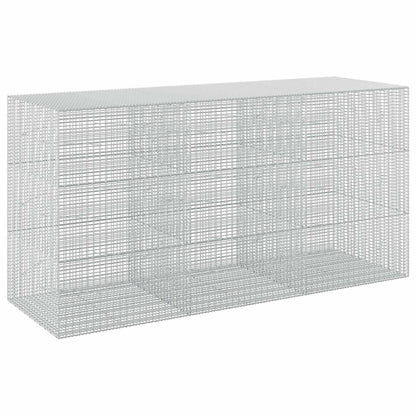 Gabion with 5 mm Wire and 5x2.5 cm Mesh 50x100x150 cm 300 cm