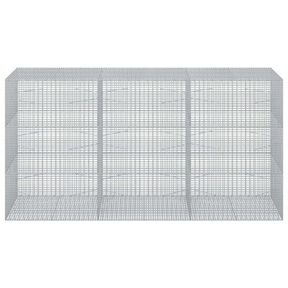 Gabion with 5 mm Wire and 5x2.5 cm Mesh 50x100x150 cm 300 cm