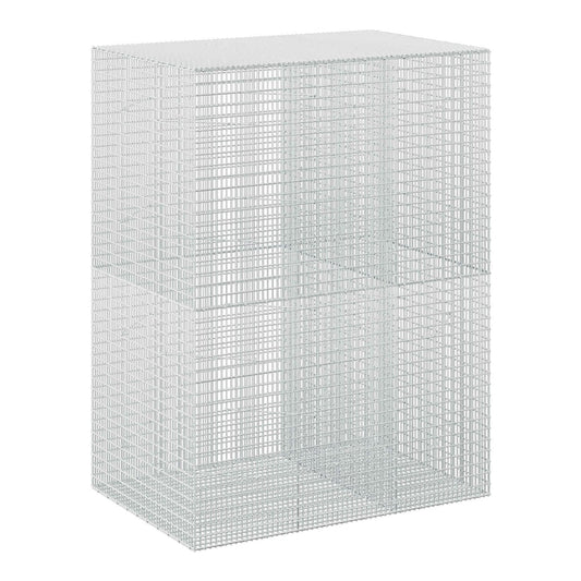 Gabion with 5 mm Wire and 5x2.5 cm Mesh 50x100x200 cm 150 cm