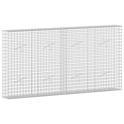 Gabion with 5 mm Wire and 5x5 cm Mesh 50x20x100 cm 200 cm