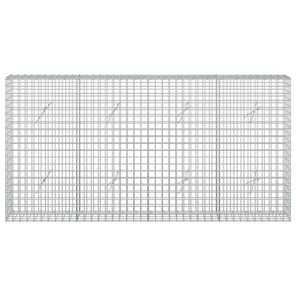 Gabion with 5 mm Wire and 5x5 cm Mesh 50x20x100 cm 200 cm