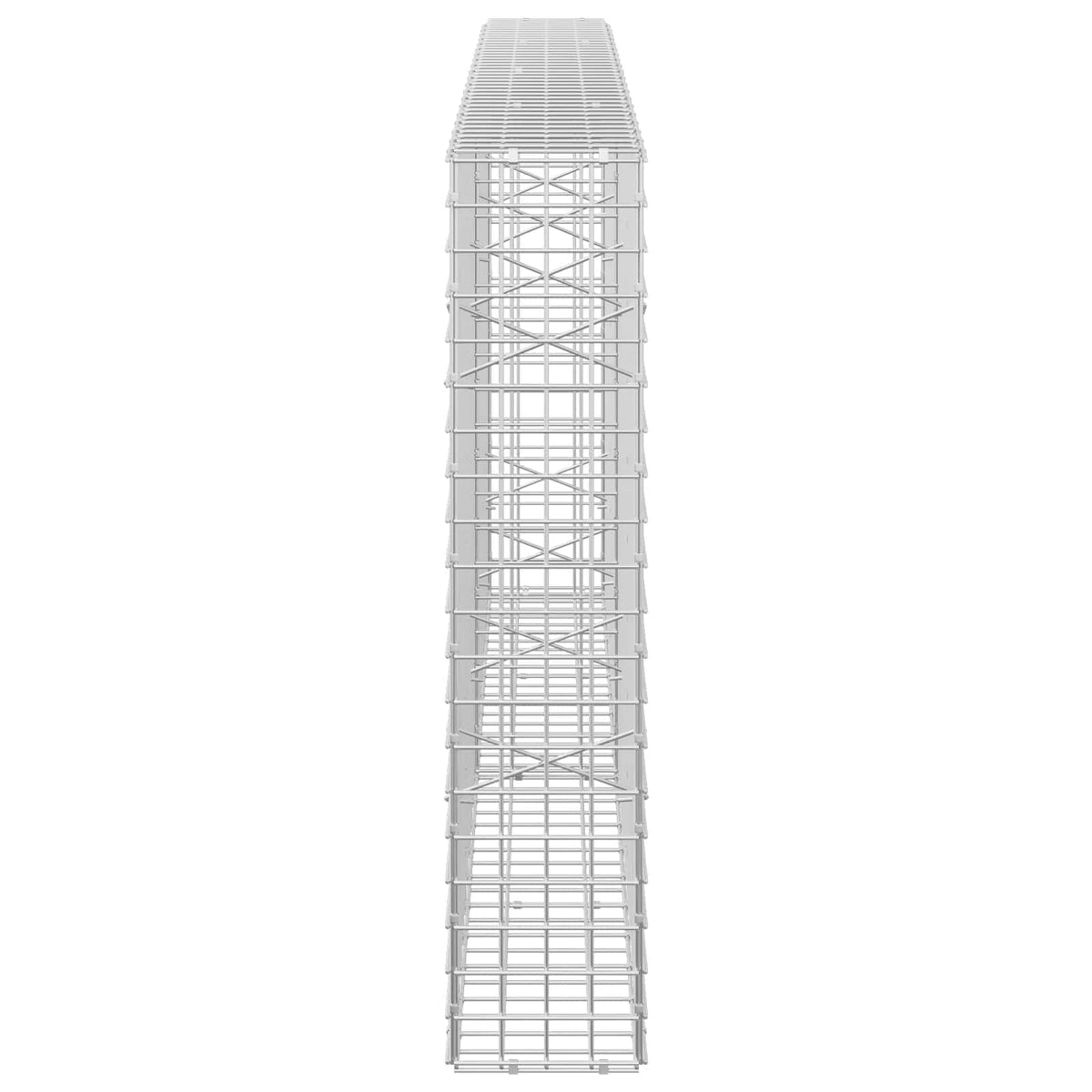 Gabion with 5 mm Wire and 5x5 cm Mesh 50x20x100 cm 200 cm