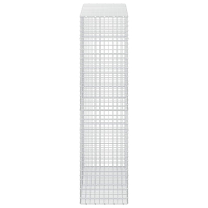 Gabion with 5 mm Wire and 5x5 cm Mesh 50x50x200 cm 200 cm