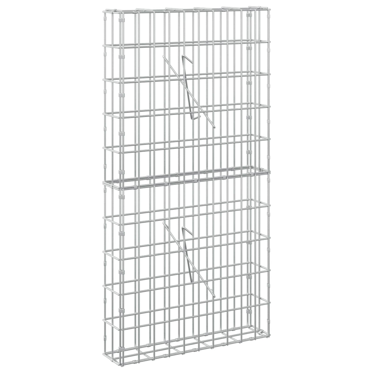 Gabion with 5 mm Wire and 5x10 cm Mesh 50x10x100 cm 50 cm