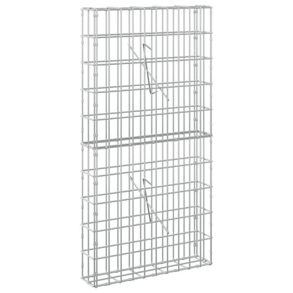 Gabion with 5 mm Wire and 5x10 cm Mesh 50x10x100 cm 50 cm