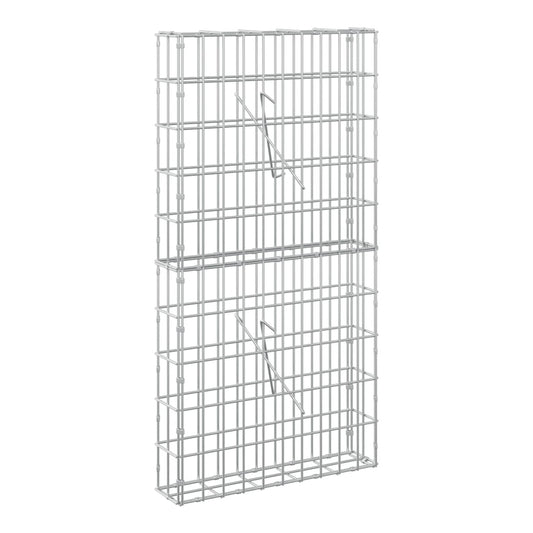 Gabion with 5 mm Wire and 5x10 cm Mesh 50x10x100 cm 50 cm