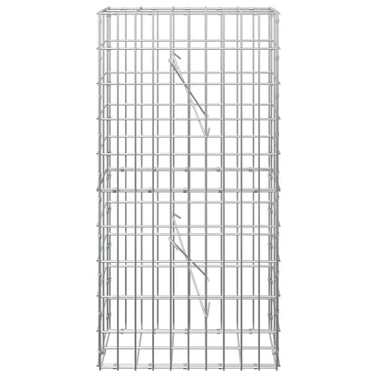 Gabion with 5 mm Wire and 5x10 cm Mesh 50x10x100 cm 50 cm
