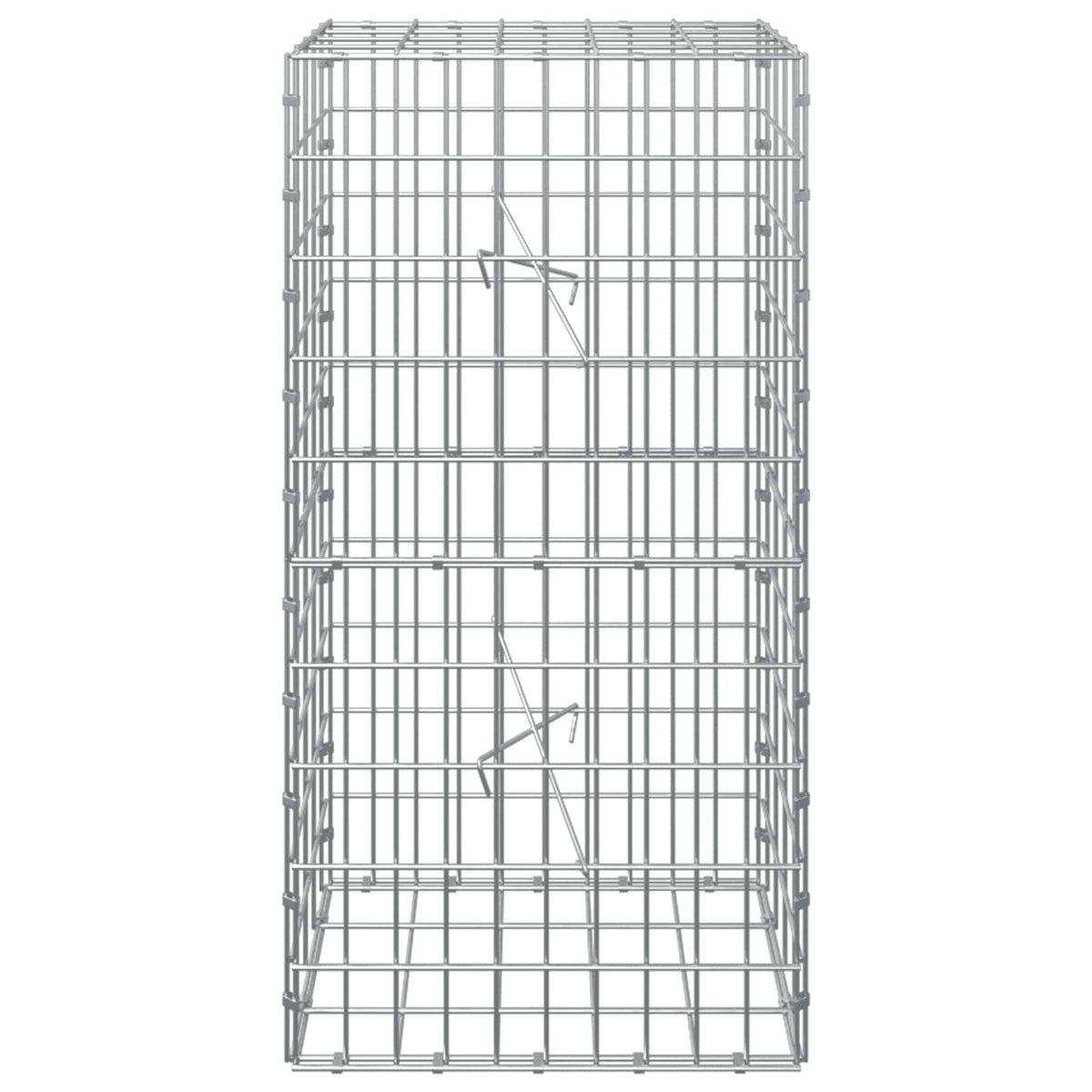 Gabion with 5 mm Wire and 5x10 cm Mesh 50x20x100 cm 50 cm