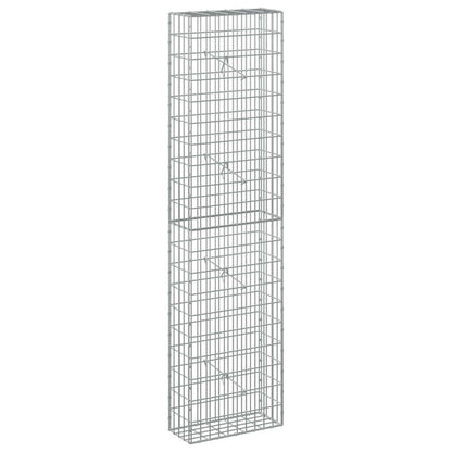 Gabion with 5 mm Wire and 5x10 cm Mesh 50x20x200 cm 50 cm