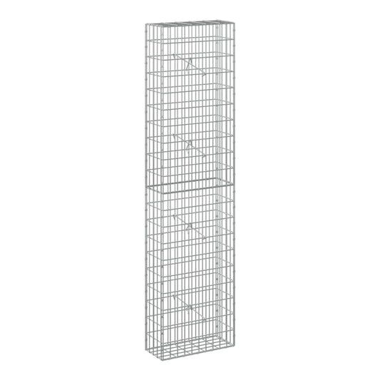 Gabion with 5 mm Wire and 5x10 cm Mesh 50x20x200 cm 50 cm