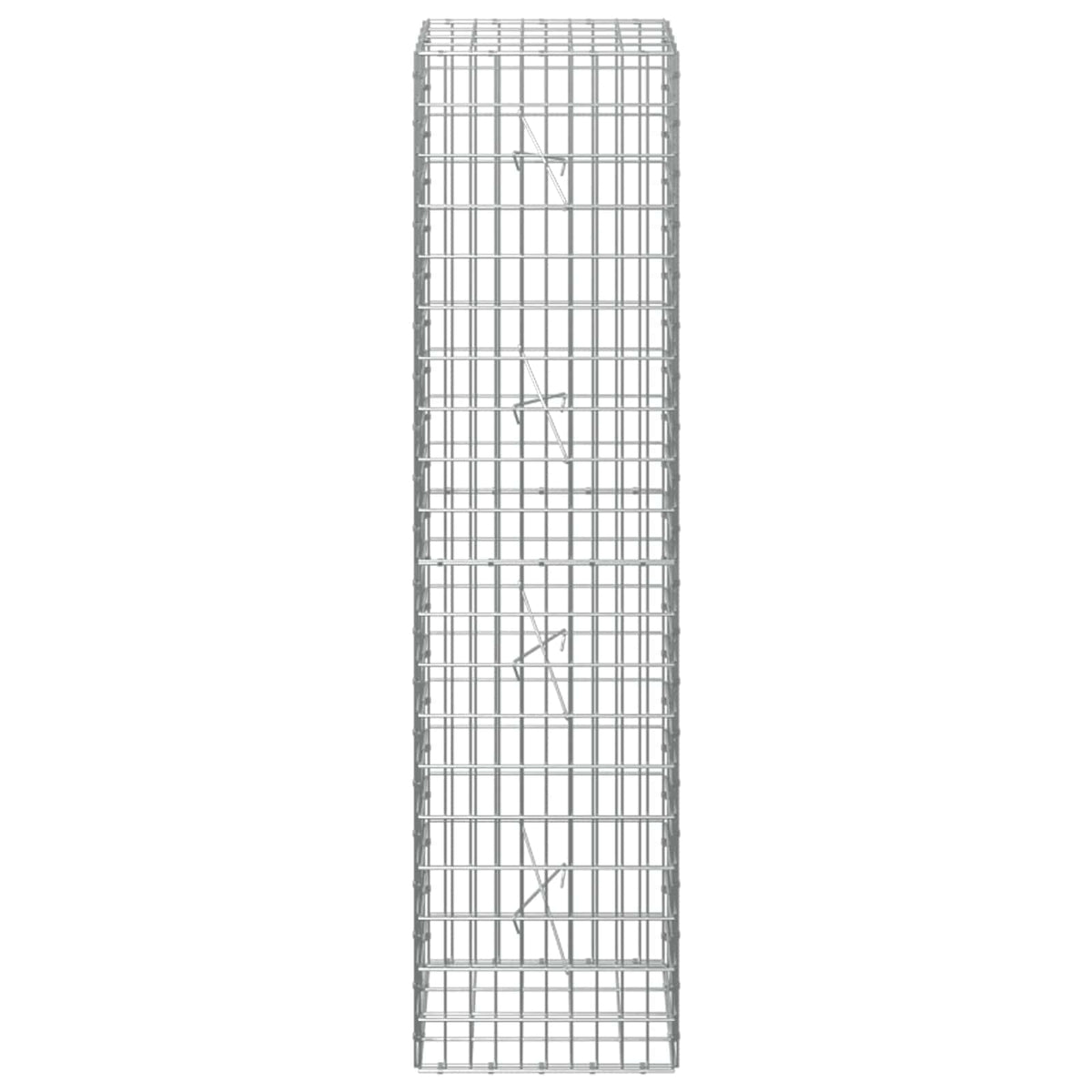 Gabion with 5 mm Wire and 5x10 cm Mesh 50x20x200 cm 50 cm