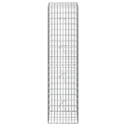 Gabion with 5 mm Wire and 5x10 cm Mesh 50x20x200 cm 50 cm