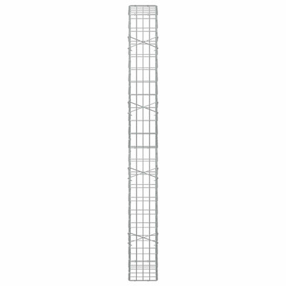 Gabion with 5 mm Wire and 5x10 cm Mesh 50x20x200 cm 50 cm