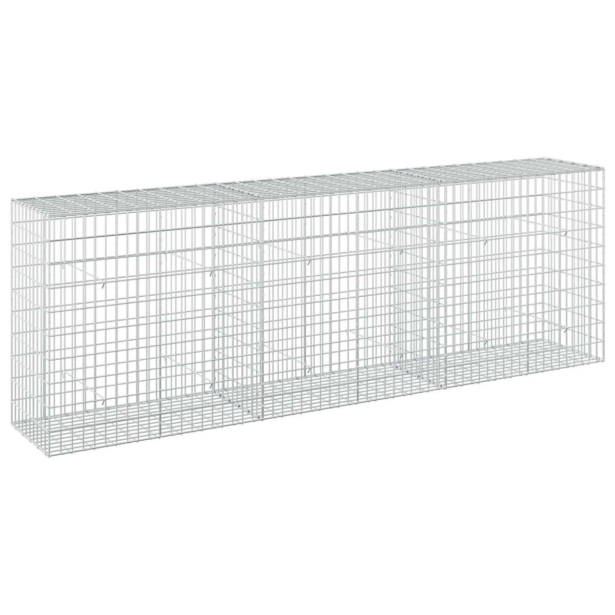 Gabion with 5 mm Wire and 5x10 cm Mesh 50x50x100 cm 300 cm